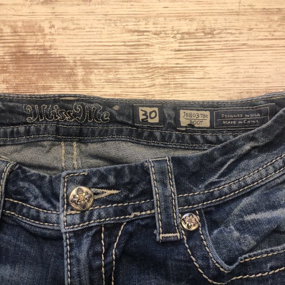 Miss Me Size 30 Boot Cut Jeans - Picture 6 of 7